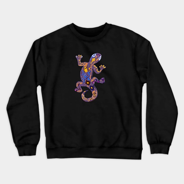 Funny Lizard gift Crewneck Sweatshirt by PaintingsbyArlette